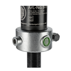 Długie wrzeciono hydrauliczne 250 mm do 12 ton seria 8 KUKKO kod: 8-1-B - 2